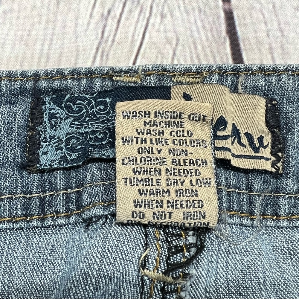 BEAU Womens Wide Leg Plus Size Jeans - Picture 7 of 11